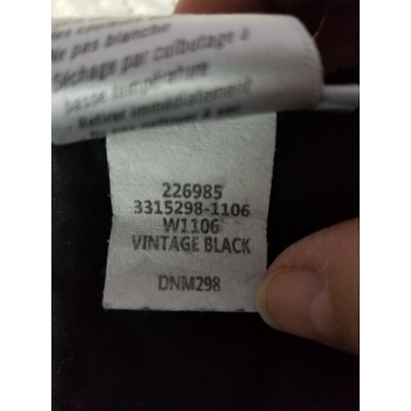 PAIGE JACQUELINE STRAIGHT BLACK JEANS SIZE 32 RAW FRAYED HEM STRETCH - Picture 7 of 10